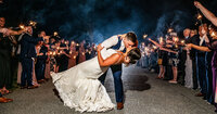 Bride Groom kiss