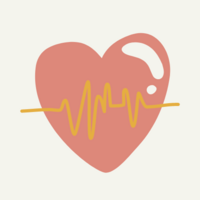 Dewy Content | Health and healthcare heartbeat icon