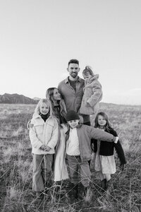 Family-Western-Boulder-Flatirons-207-B&W