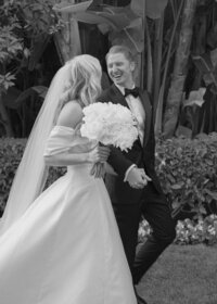 Complete with a custom Vivienne Westwood gown, this wedding was nothing short on luxury. The bride and groom spent their evening strolling the famous gardens of the Beverly Hills Hotel.