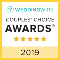 Wedding Wire couple's choice awards 2019 badge