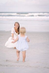 Family session on the beach | Jax Beach
