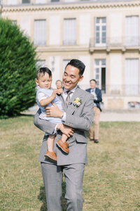 Groom | Chateau de Santeny Artist-Led Editorial Wedding Photography France | Juno by Julia C. Vona