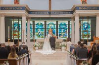 Catholic Wedding Photography captured by Phavy Photography