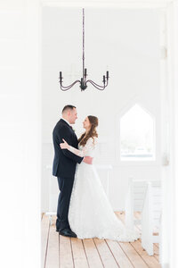 Bride and Groom at The Greenery in Amite, LA