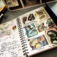 Mixed Media paintings plan
