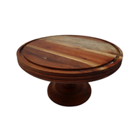 MELODY Wood Dessert Stand