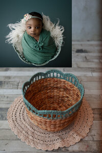 Jute Flower Basket