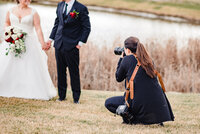 Wedding Photographer taking photo