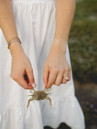 Engagement session In Beaufort, SC on the beach