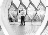 Family posing at Chicago's Lincoln Park Zoo Honeycomb
