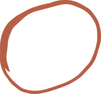 rust abstract circle