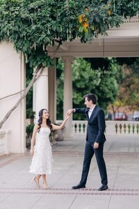 Luke and Ashley Virginia Indian Wedding Photographers