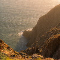 sunset battery spencer san francisco cliffside