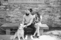 Engagement-couple-with-dog-photo