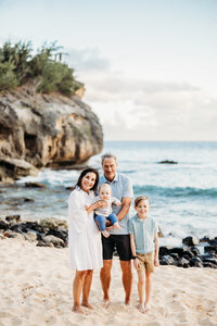 Kauai Shipwreck Beach Family Photos-23