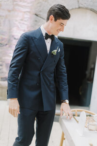 Groom | Luxury Wedding Photographer in Montreal | Juno by Julia C. Vona