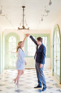Laguna Gloria + Austin Engagement Photographer 36