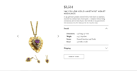 Custom product page