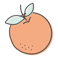 Paper-Berry-Social-Design-Icon-Library-Orange