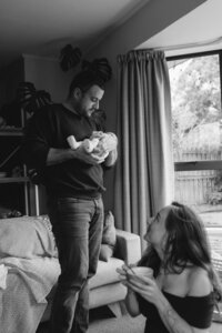 Natural and authentic newborn photography in Christchurch