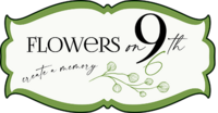 Flowers on 9th logo