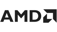 Amd logo in black