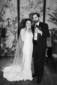 First Looks | Modern Editorial Wedding Photography Montreal Science Centre | Juno by Julia C. Vona
