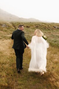 Blur motion photography for an elopement in Christchurch