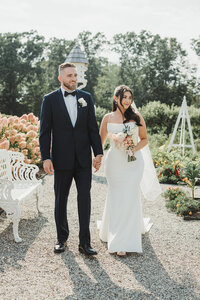 Smith Farm Gardens Wedding East Haddam CT (2)