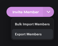 Invite members example