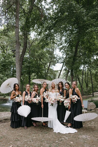 Andie and Cooper wedding ceremony at The Springs, Waxahachie DFW