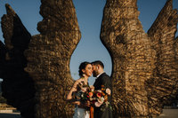 bridal bouquet in mexico