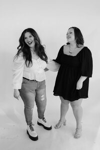 SoCo team members showing off their vibrant style and joy, reflecting the excitement they bring to every appointment.