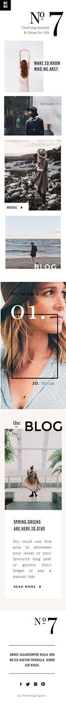 Design Space No 77 Showit Website Mobile Template