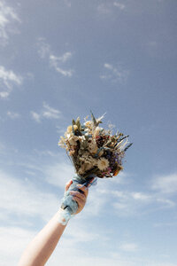 Elopement photography at the beach in Christchurch