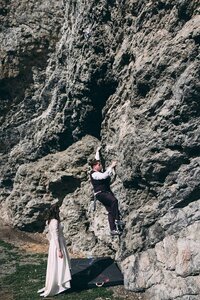 bouldering- elopement activity ideas