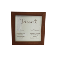 WILLA SQ Wood Frame, 5_x5_