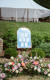Charlottesville wedding floral arrangement from Flowergirl Cville for Eastwood Farm & Winery wedding. Jessa Rose Moments Photography.