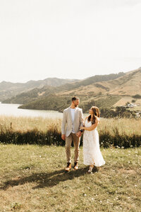 Christchurch elopement photographer banks peninsula