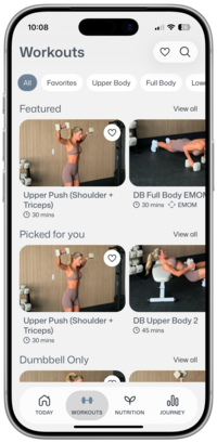 Workouts library