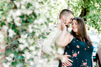 Spring engagement photos in Providence RI
