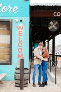 Lazarus Brewing + Austin Engagement Photographer 26