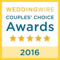 Wedding Wire Couples' Choice Award Winner 2016
