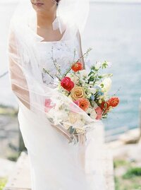 Newport Bride at Spring Wedding