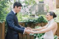 First Looks | Europe-Inspired Wedding Photographer Canada | Juno by Julia C. Vona
