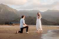 Engagement Photographer Hanalei Bay Kauai-16