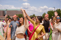 Le Cape Weddings - Puja and Kheelan - Baraat -16