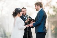 Bride & groom at Popp Fountain City Park New Orleans