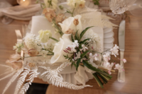 Micro-wedding florals by Flowergirl Cville. Photography by Amy Mitchell.